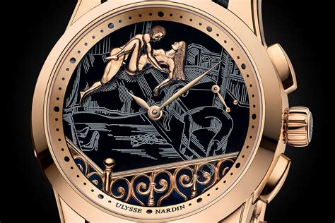 ulysse nardin sex watch replica|Ulysse Nardin Hourstriker Erotica Jarretiere Watch Hands.